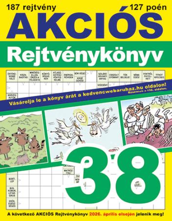 Akciós Rejtvénykönyv 38