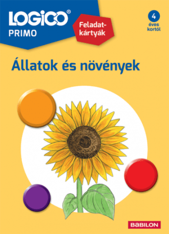 Logico Primo - Feladatkártyák - Állatok és növények - 4 éves kortól