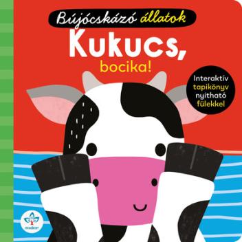 Bújocskázó állatok: Kukucs, bocika! - Interaktív tapikönyv nyitható fülekkel