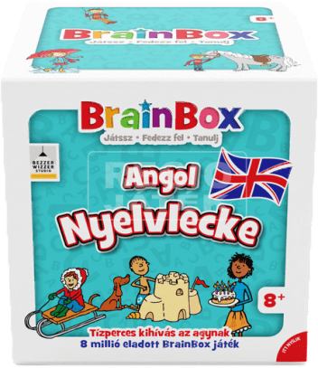 Angol nyelvlecke - BrainBox - társasjáték 