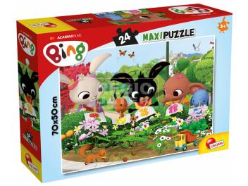 Bing maxi puzzle 24 db-os, 70x50cm, Kertészet