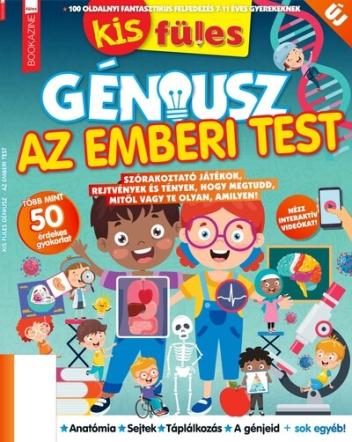 Füles Bookazine - Kis Füles Géniusz - Az emberi test