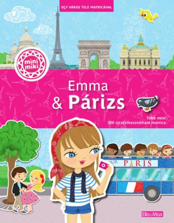 Emma + Párizs - Egy város tele matricával - MINIMIKI