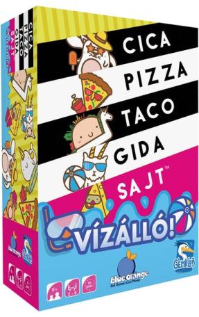 Cica, pizza, taco, gida, sajt társasjáték