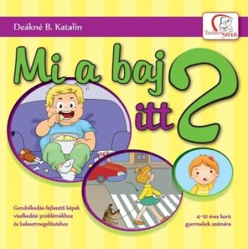 Mi a baj itt? - Gondolkodás-fejlesztő képek viselkedési problémákhoz és balesetmegelőzéshez - 4-10 éves korú gyermekek számára -