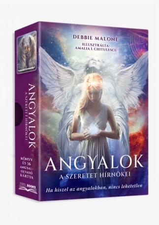 Angyalok, a szeretet hírnökei - Könyv és 36 angyalolvasó kártya