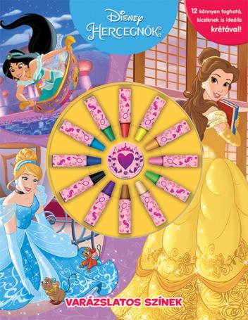 Disney Hercegnők: Varázslatos színek (színezőkönyv)