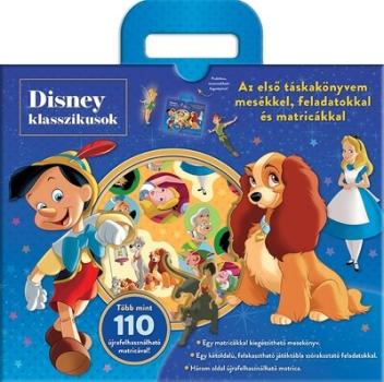 Disney Klasszikusok - Táskakönyv - Az első táskakönyvem mesékkel, feladatokkal és matricákkal