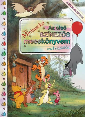 Micimackó - Első színezős mesekönyvem matricákkal (új kiadás)