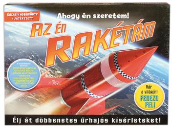 Az én rakétám - Élj át döbbenetes űrhajós kísérleteket! Kreatív hobbikönyv + játékszett