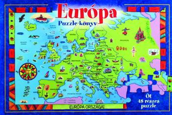 Európa Puzzle-könyv