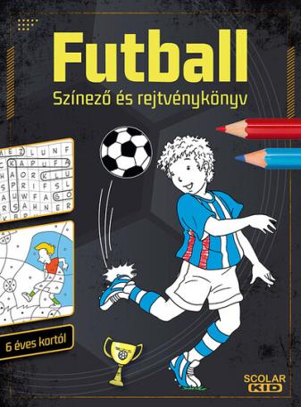 Futball - Színező és rejtvénykönyv