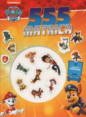 555 matrica: Mancs őrjárat - Szórakoztató feladatokkal