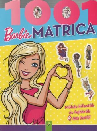 Barbie: 1001 matrica - Mókás kifestők és fejtörők 4 éves kortól