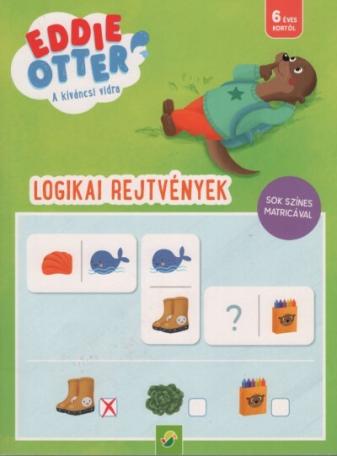 Eddie Otter: Logikai rejtvények - Sok színes matricával