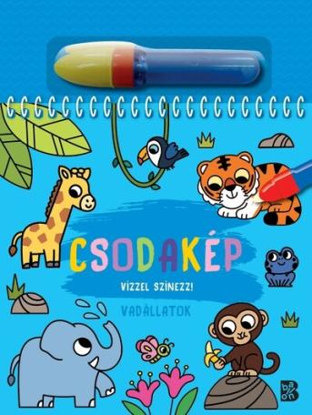 Csodakép – Vadállatok - Vízzel színezz!