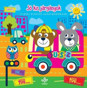 Jó kis járgányok - Tréfás kifestő autóimádóknak