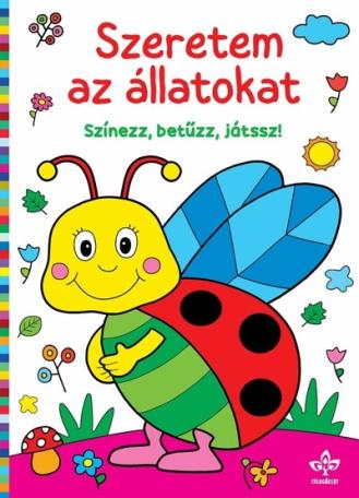 Szeretem az állatokat - Színezz, betűzz, játssz!