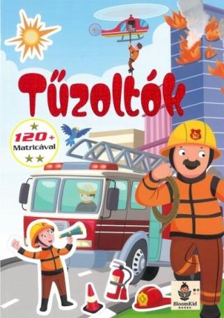 Tűzoltók 120 matricával Tűzoltók 120 matricával