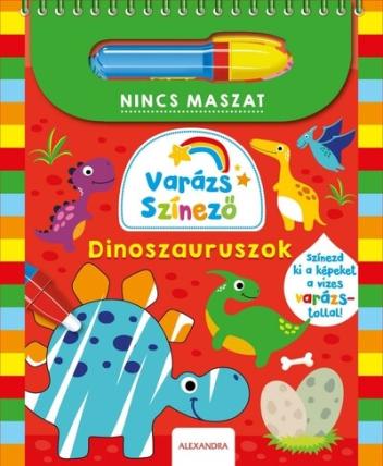 Varázs színező - Dinoszauruszok