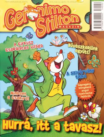 Geronimo Stilton magazinokGazdálkodj okosanHurrá, itt a tavasz