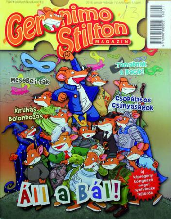 Geronimo Stilton magazin 2 darabÁll a bál! + Kíváncsiaké a világ