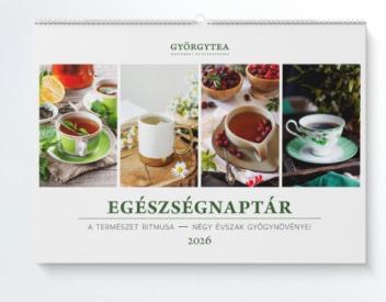 Györgytea egészségnaptár 2026 - falinaptár
