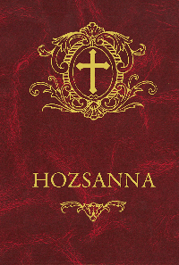 Hozsanna - ima és énekeskönyv - bordó