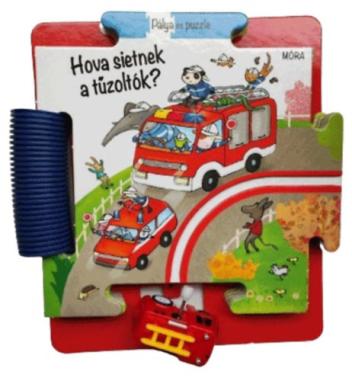 Puzzle és pálya - Hova sietnek a tűzoltók?