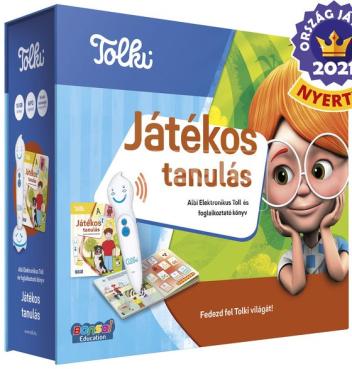 Tolki - Játékos tanulás szett (könyv +toll)