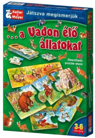 Játszva megismerjük a vadállatokat