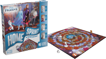 Jégvarázs 2.: Home Sprint - Társasjáték, műanyag figurákkal