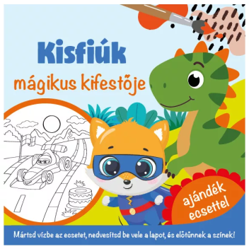 Kisfiúk - mágikus kifestője - ajándék ecsettel