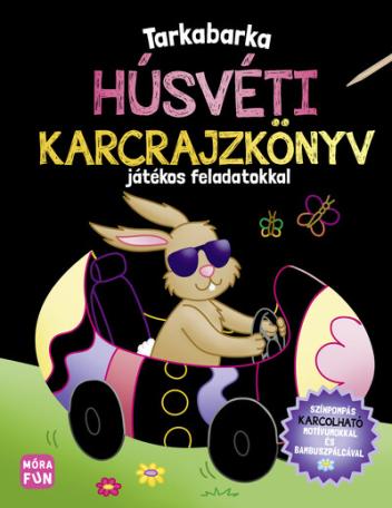 Tarkabarka húsvéti karcrajzkönyv - játékos feladatokkal §H