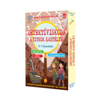 Detektíviskola 2 - A titkok kastélya - Készségfejlesztő kártyák 5-7 éveseknek (új kiadás)