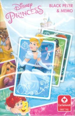 Disney Princess Black Peter + Memo /Kártya