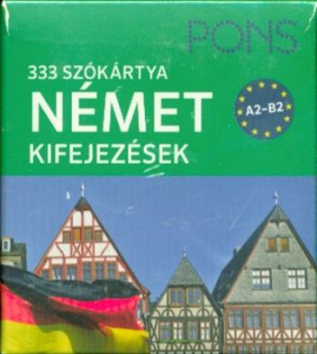 PONS Szókártyák - Német kifejezések 333 Szó