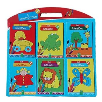 Első kifestőm - 6 kifestő tömb (40x40 cm méret)