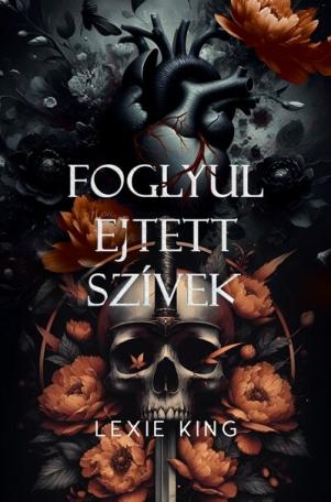 Foglyul ejtett szívek - Fekete szív 5. (éldekorált)