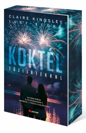 Koktél tűzijátékkal (éldekorált)