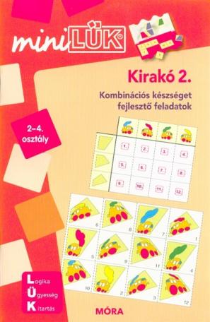 Kirakó 2. - Kombinációs készséget fejlesztő feladatok /MiniLÜK