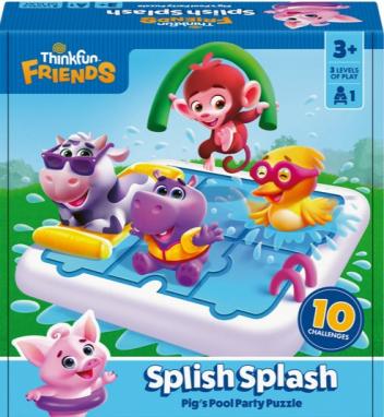 Csobbanj és fröcskölj party puzzle