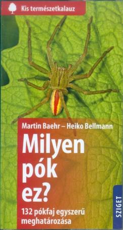 Milyen pók ez? - 132 pókfaj egyszerű meghatározása /Kis természetkalauz