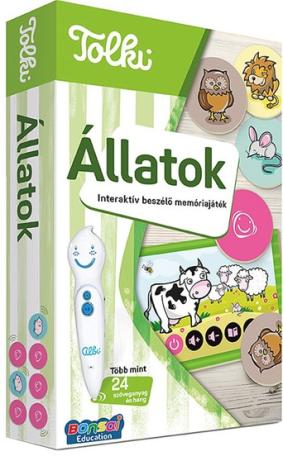 Állatok: Interaktív beszélő memóriajáték