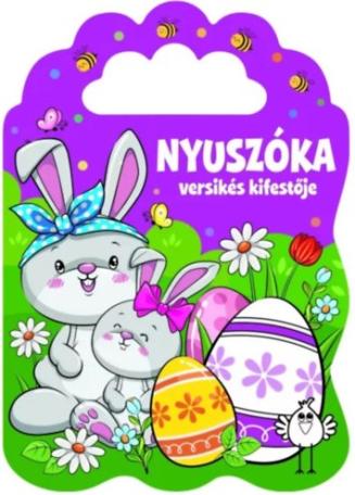 Nyuszóka - versikés kifestője