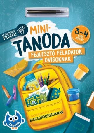 Minitanoda letörölhető filccel - 3-4 éves kortól Minitanoda letörölhető filccel - 3-4 éves kortól