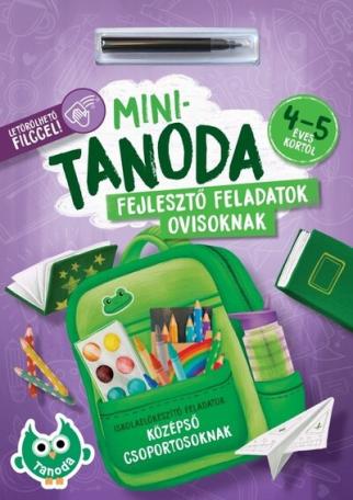 Minitanoda letörölhető filccel - 4-5 éves kortól Minitanoda letörölhető filccel - 4-5 éves kortól