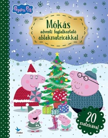 Peppa malac - Mókás adventi foglalkoztató ablakmatricákkal §K