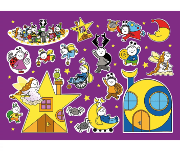 Bogyó és Babóca matrica