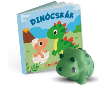 Dinócskák - fürdőskönyv játékkal